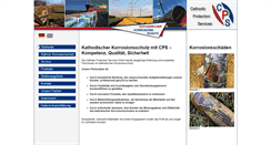 Desktop Screenshot of cps-germany.de